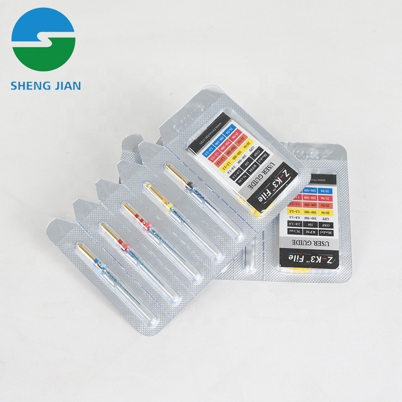 SHENGJIAN Endodontic Rotary Files Dental Materials Machine Use Files