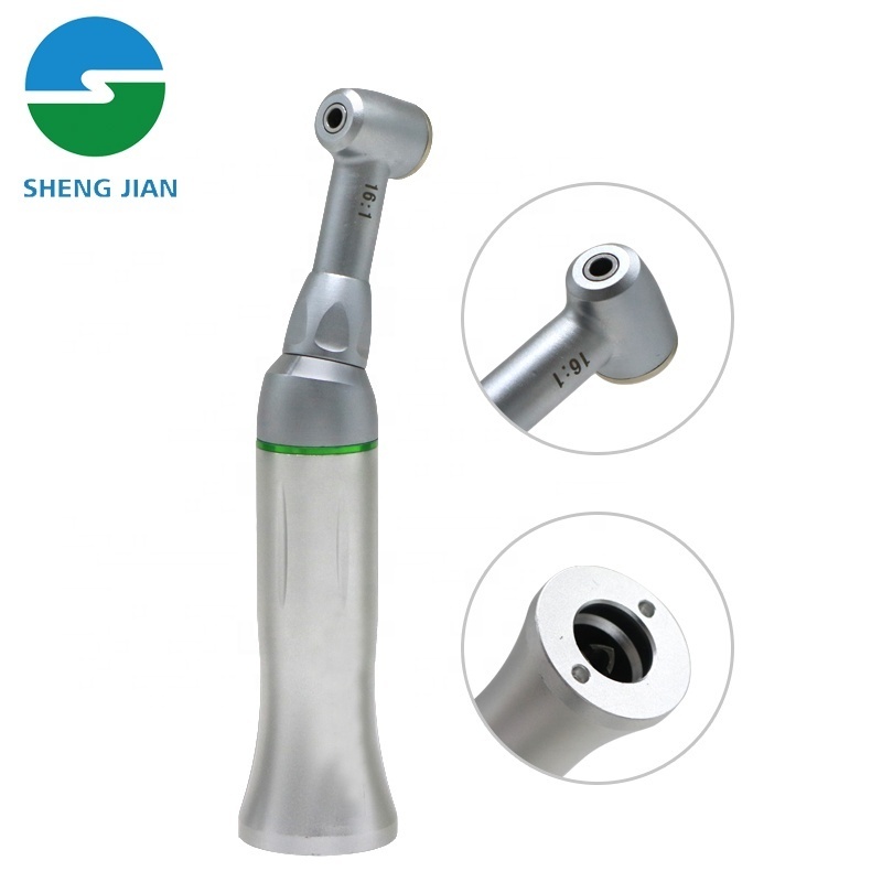 Oral Root Canal Handpiece 16:1 Reduction Contra Angle For Endodontic Treatment