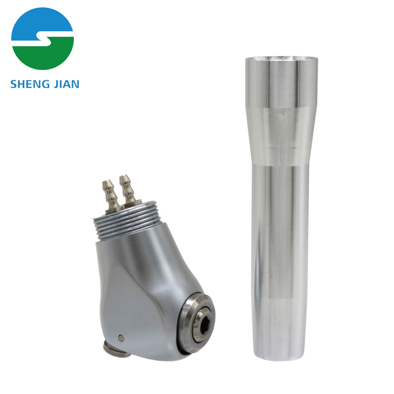 Dental Excellent Quality Stainless Sturdiness And Durability Cleaning Handpiece Device 3 Way Syringe With 2 Nozzles In A Box