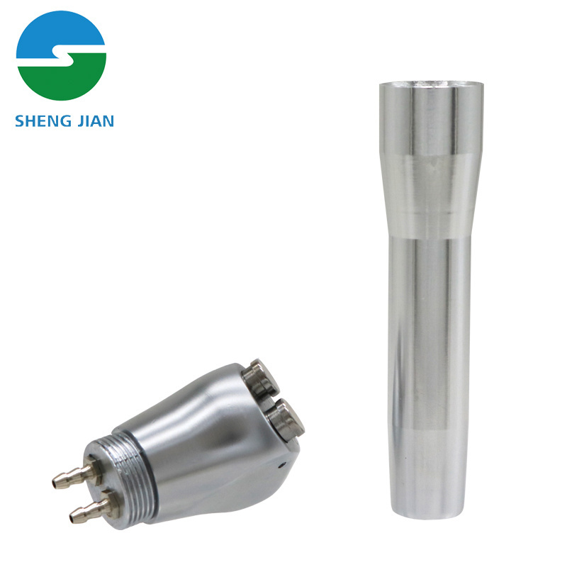 Dental Excellent Quality Stainless Sturdiness And Durability Cleaning Handpiece Device 3 Way Syringe With 2 Nozzles In A Box