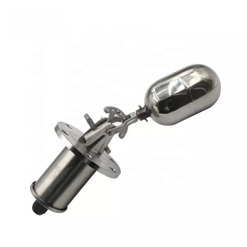 Stainless Steel Horizontal Installation Liquid High Temperature Float water tank level sensor Switch