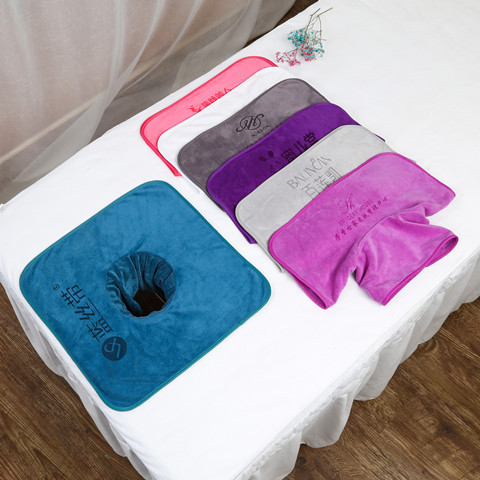 cheap price microfiber towel for hair custom logo beauty salon towel set massage bed spa towels