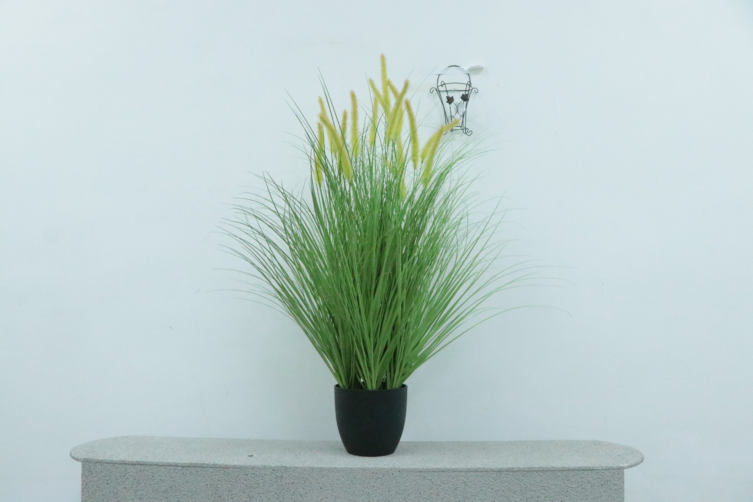 High Simulate Artificial Plants Onion Grass Potted Plastic Artificial Bonsai Green Grass Plant For Garden Decoration