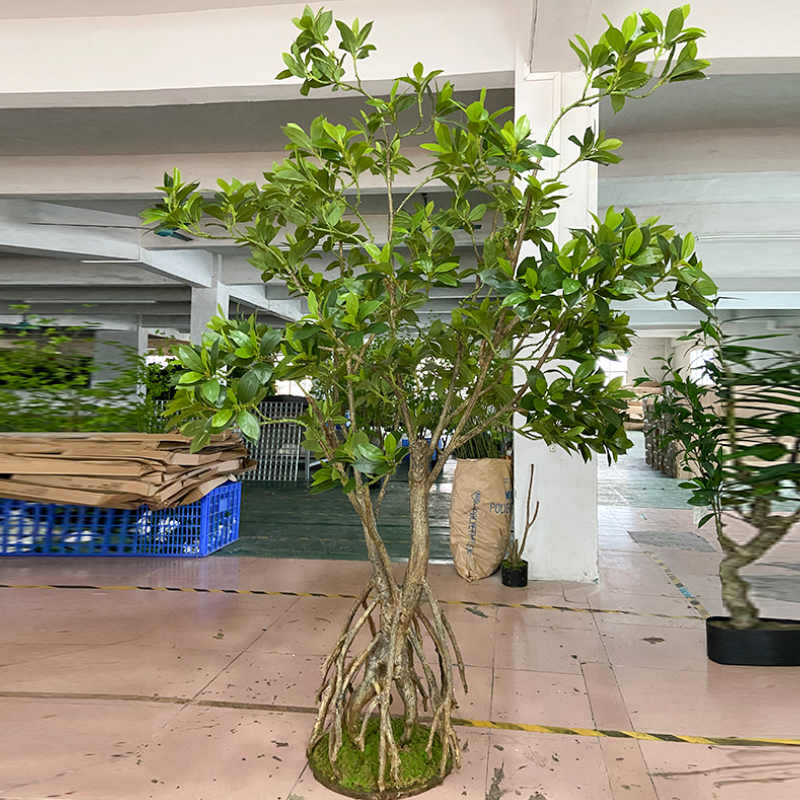 Artificial marine museum Plastic artificial mangrove tree forest plants Decorative Art  Artificial Mangrove Tree