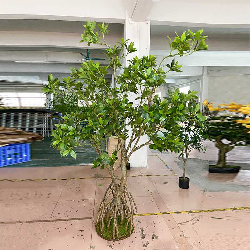 Artificial marine museum Plastic artificial mangrove tree forest plants Decorative Art  Artificial Mangrove Tree