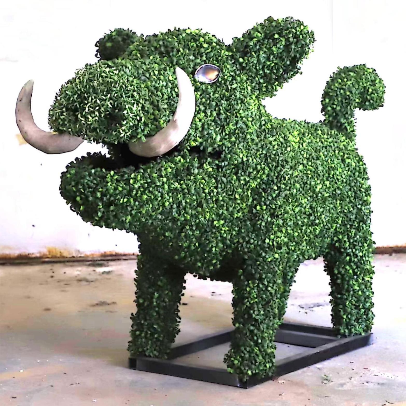 Lifelike Landscape Artificial Plants Animal Sculpture Wholesale Artificial Grass Animal For Landscape Or Garden Decoration