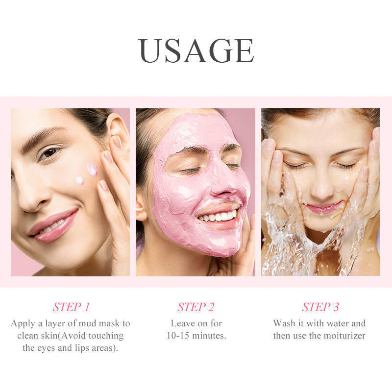 Cherry Blossom Mask Mud 5g Single-Piece Cleaning Mud Mask Trial Pack New Skin Care Products Moisturizing Cherry Blossom Mask