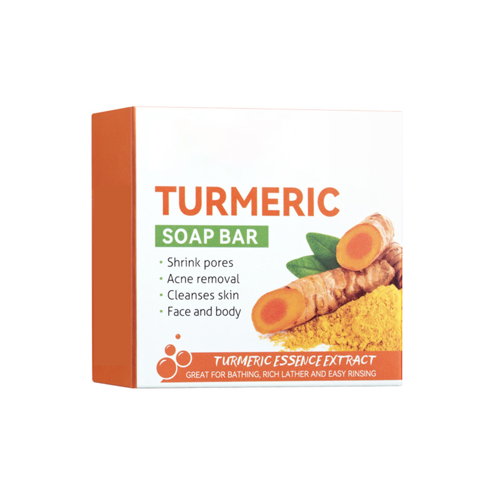 Private label OEM lemon turmeric kojic acid soap for body and face kojic acid soap bar turmeric soap for skin whitening