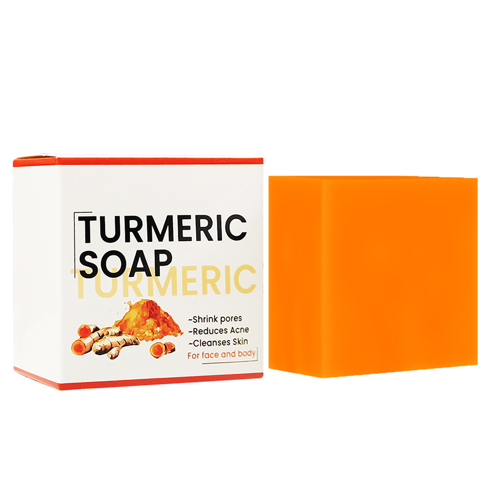 Private label OEM lemon turmeric kojic acid soap for body and face kojic acid soap bar turmeric soap for skin whitening