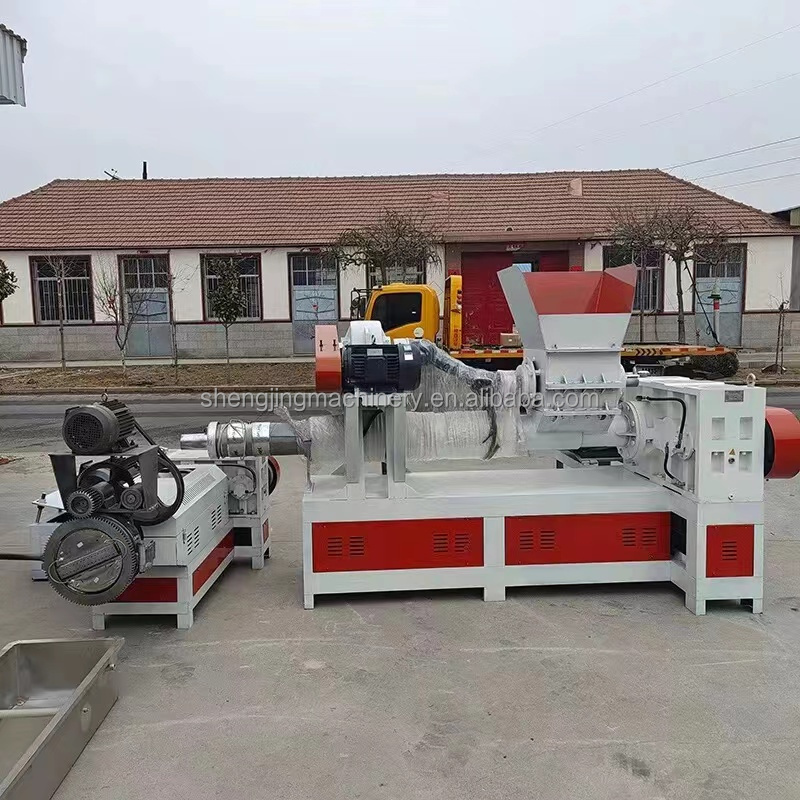 PE/PP nylon material fishing net monofilament making machine in new condition granulator