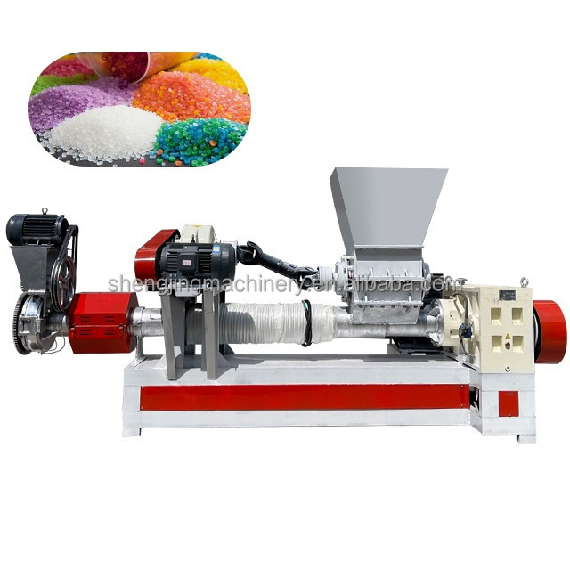 PP PE Granulator machine Plastic recycle granulator extruder HDPE PP ...
