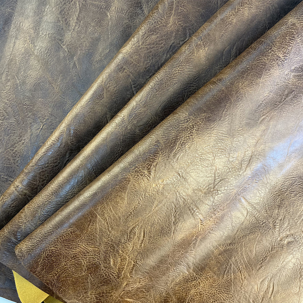 Wholesale Guangzhou PU Synthetic Leather Fabric Custom Faux Leather Sheets for Handbags