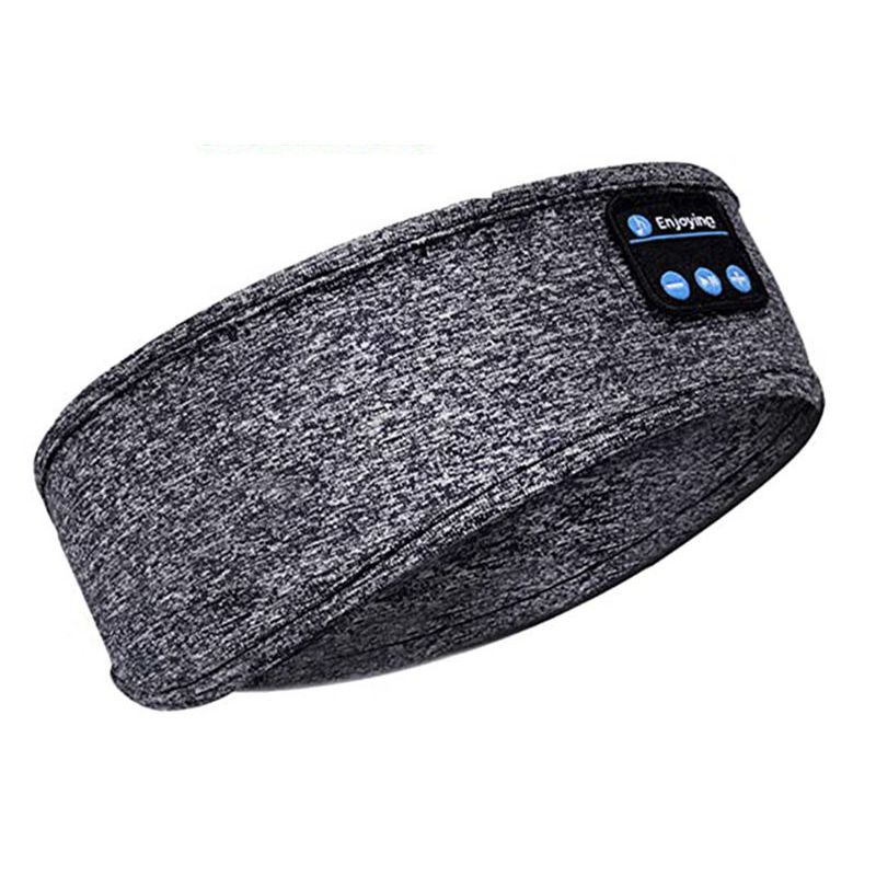 2023 Hot Sale Sleep Headphones Outdoor Sports Headband Wireless Music Eye Mask Earphones with Thin Speakers for Side Sleepers