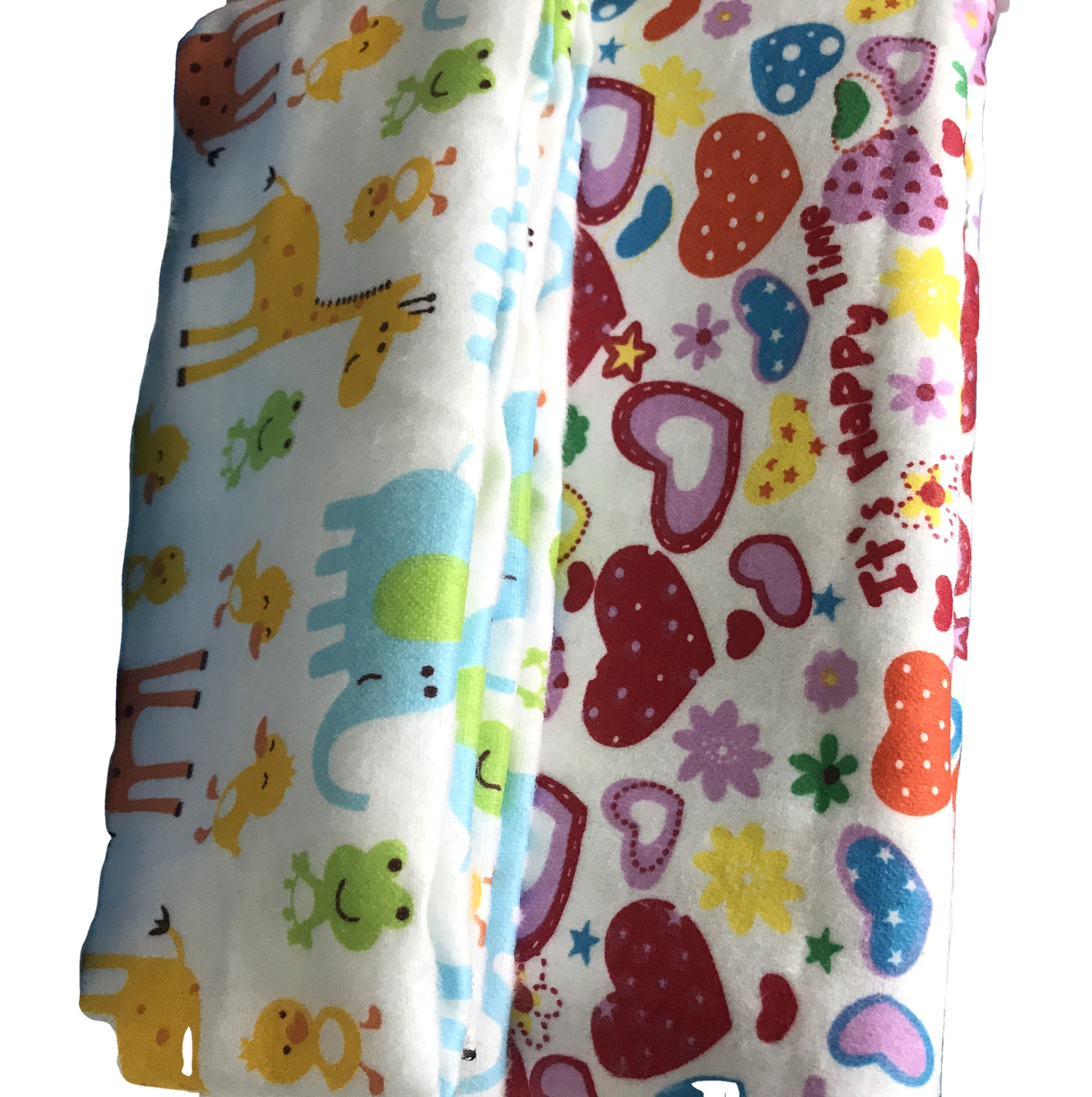 fabric mills 100% cotton Printed giraffe Flannel Fleece Fabric for Thick Winter Clothing and Blanket