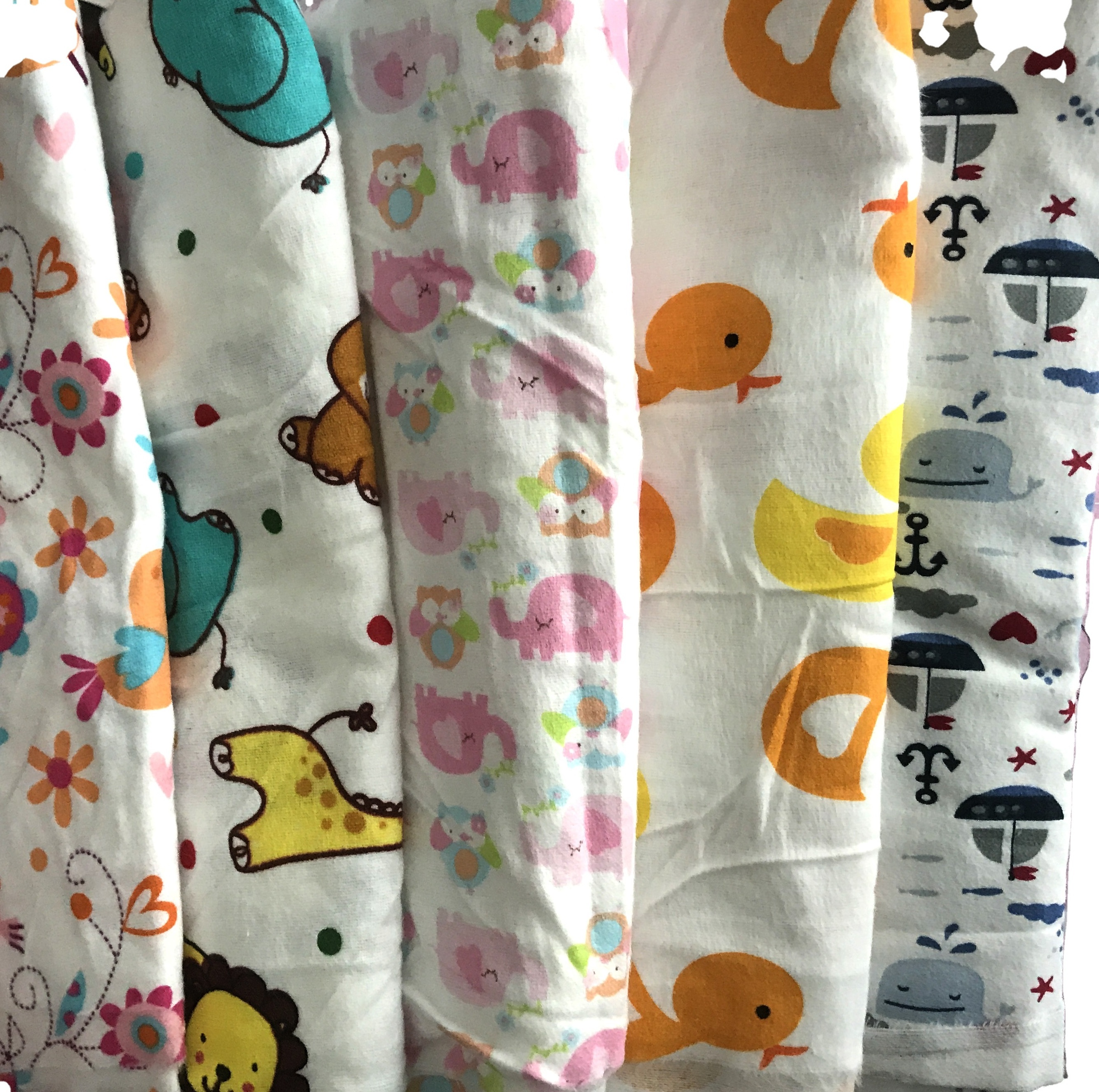 fabric mills 100% cotton Printed giraffe Flannel Fleece Fabric for Thick Winter Clothing and Blanket