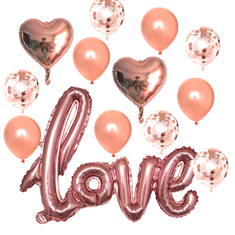 hot selling 2023 wholesale promotional product happy valentines mothers day gift 2023 party wedding balloons set decorations