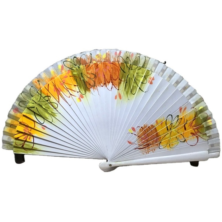 Professional Custom Logo Cheap Chinese Bamboo Hand Fan