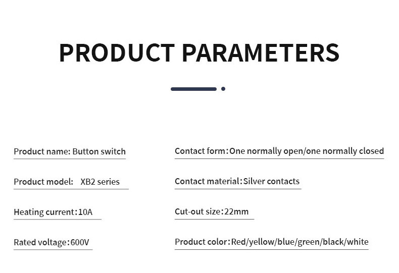 SHENGLEI XB2 series Silver dot 22mm key knob switch XB2-BG second gear self-locking button rotary key switch