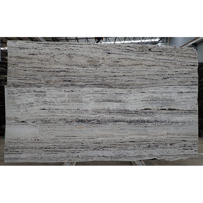 Chinese Tile Factory Cheap Price Natural Pure Gray Marble Carpet Slab Tiles and Silver Travertine Marbles Floors