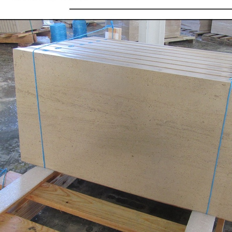 Wholesale natural stone wall and flooring Honed Moca cream Limestone Tile