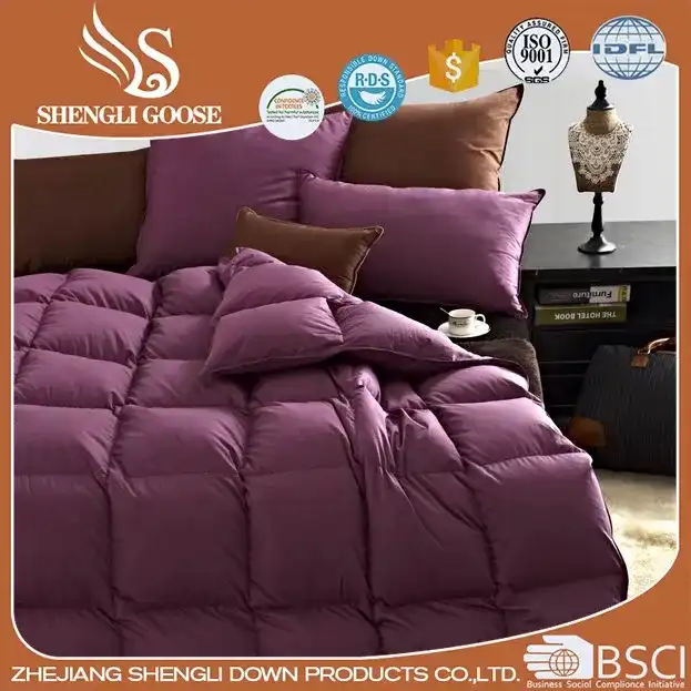 China Manufacturer Hot Selling Quilt Bedding Set Soft Skin-Friendly Purple Quilt Bedding Set king Size