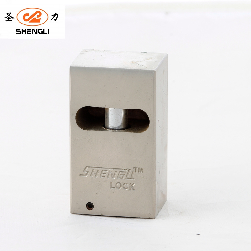 HARDENED SOLID STEEL ANTI-THEFT PADLOCK WITH LINK CHAIN