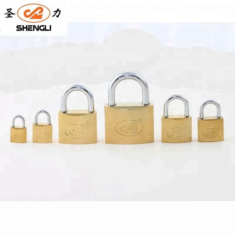 Wholesale 25mm ARC Type Mid-heavy duty  cheap mini padlocks Brass Imitation lock