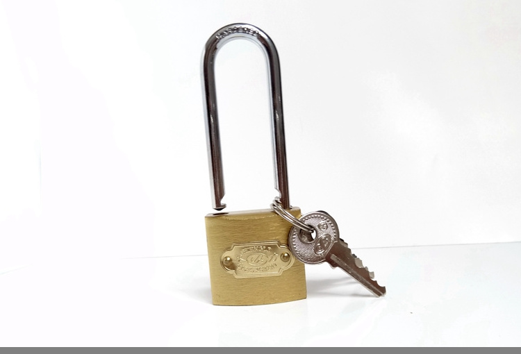 Top Security	Custom Lock hot selling Popular Against rust  Long beam   iron padlock