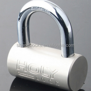 best selling shengli nickel plated silver hammer steel padlocks with master key