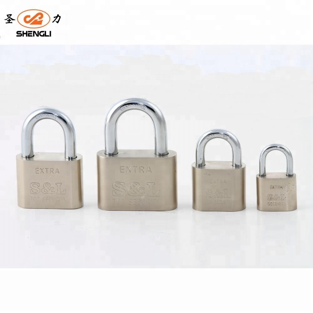 Top Security 40mm Iron Pad Locks Square Circle Brass Copper Uncuttable Vane Disc Key Padlocks