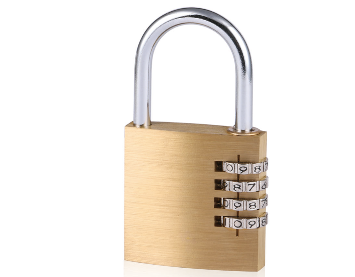 Cheap and Popular SHENGLI  Factory Wholesale Arc Shape Brass Combination Padlock