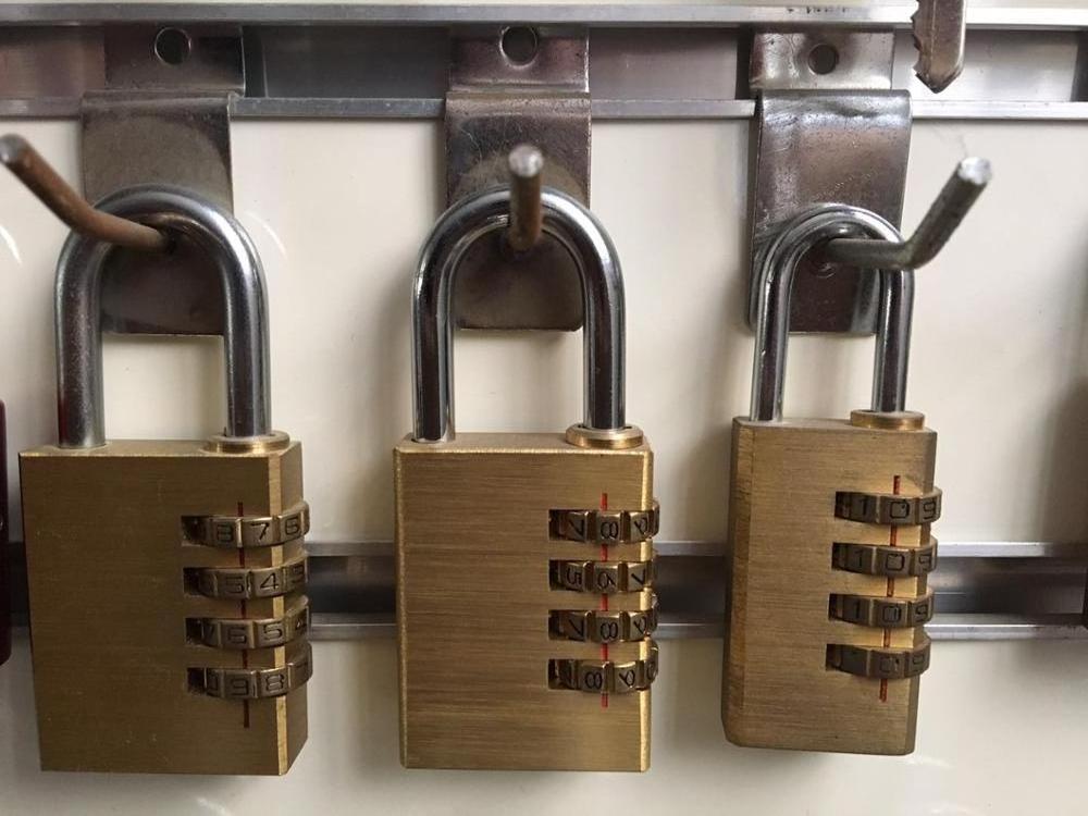 Cheap and Popular SHENGLI  Factory Wholesale Arc Shape Brass Combination Padlock