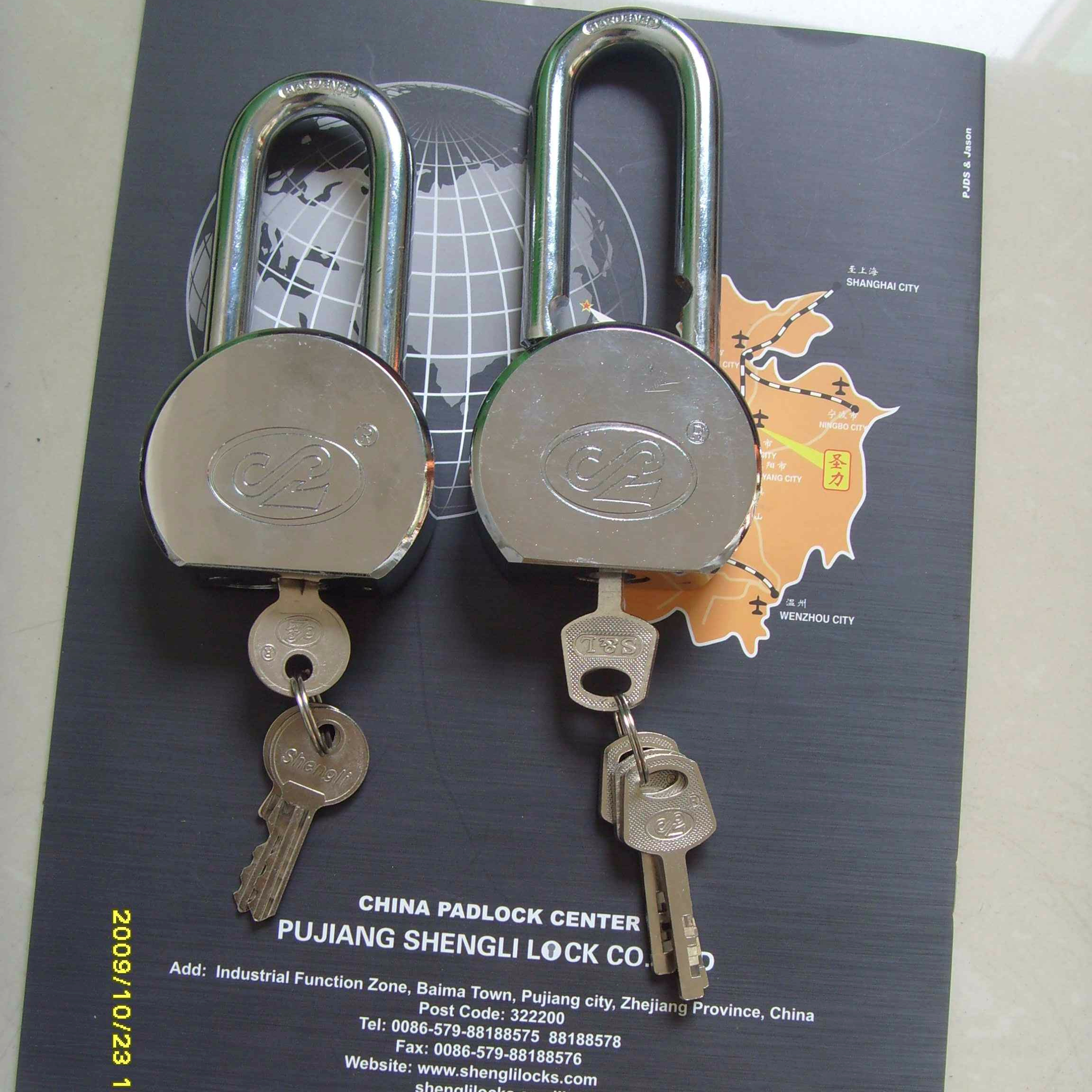 Cheap and Popular Factory Wholesale SHEGNLI Round Steel Padlock