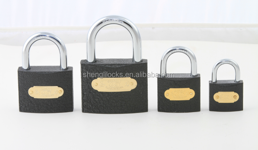 Cast Mid-heavy Duty Grey iron padlock grey iron padlock locker padlock