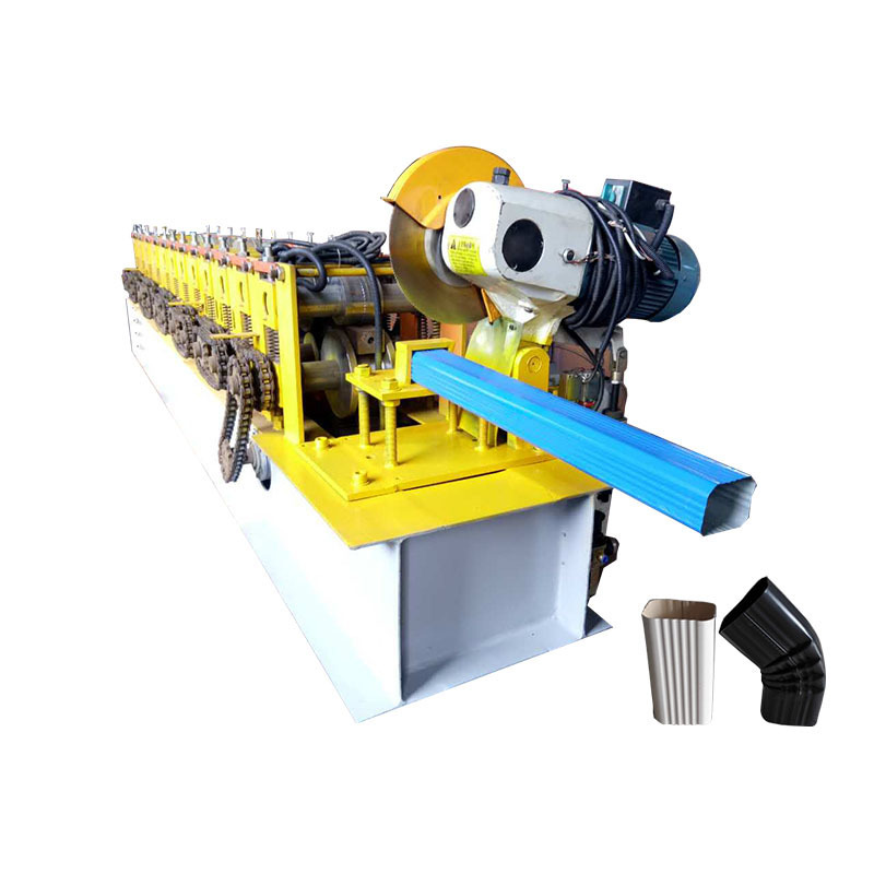 HD Construction rain water gutter steel making machine price