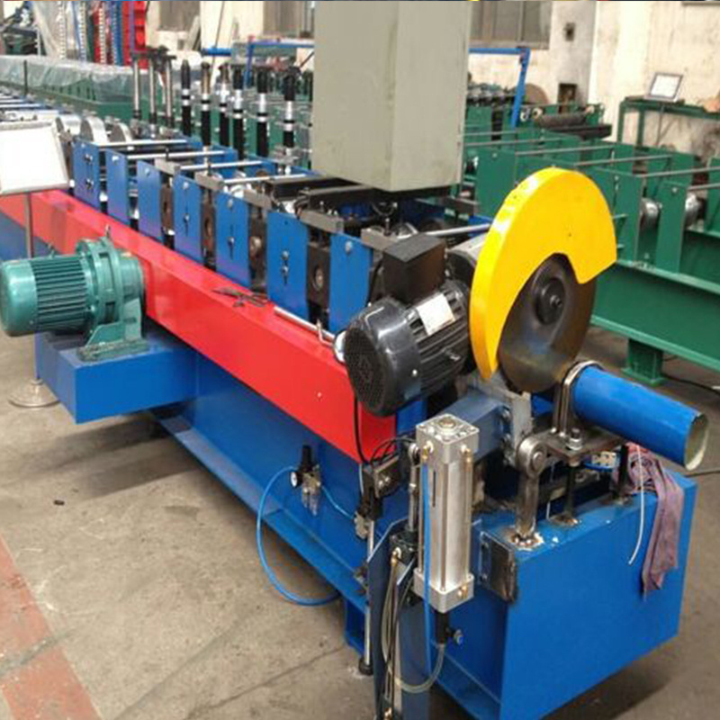 HD Construction rain water gutter steel making machine price