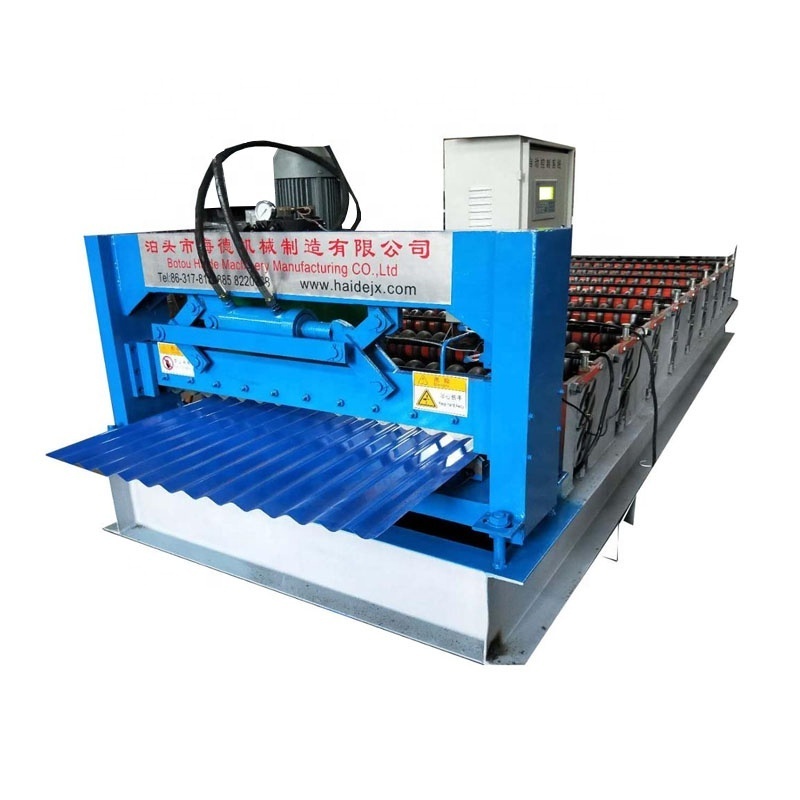 2024 Automatic Ghana Galvanized Roofing Tile Sheet Making Machine Price Colorbond Roll Forming Machine