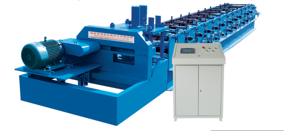 HAIDE C U Shape cold  roll forming machine