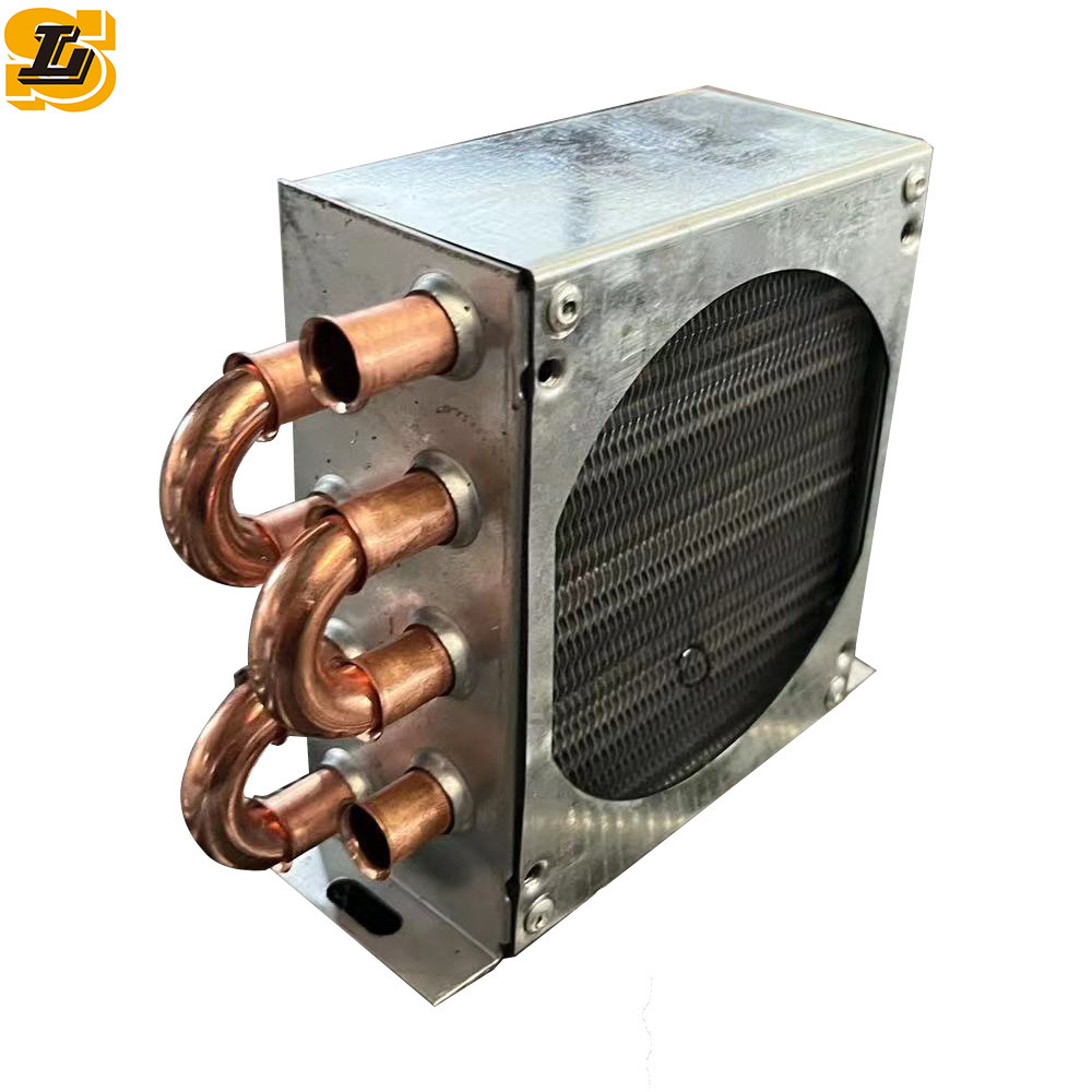 Shenglin Stable Refrigeration Cooling Copper Tube Aluminium Fin heat exchanger/air cooled heat exchanger