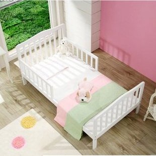 Factory supply pine wood children toddler bed kids single bed