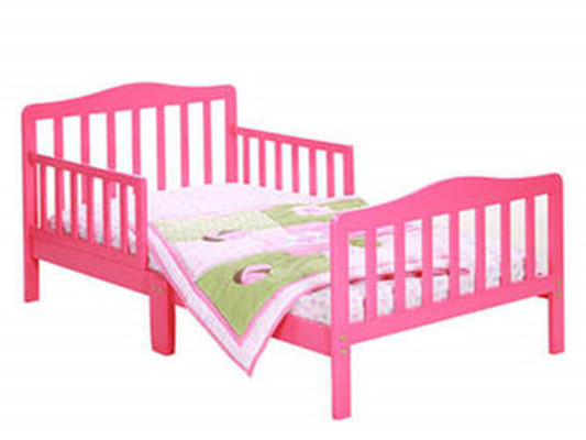 Factory supply pine wood children toddler bed kids single bed