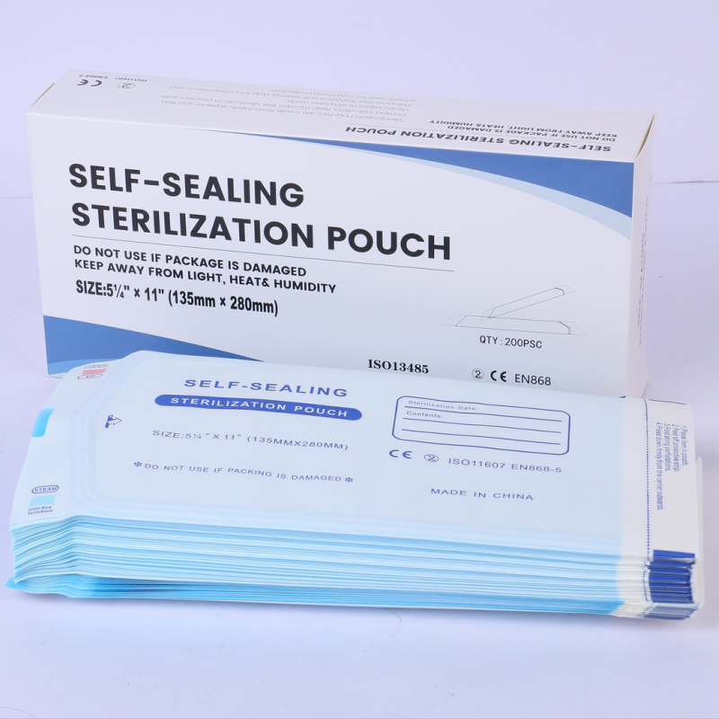 Self Sealing Sterilization Pouch Sterile Pouch sterilizer