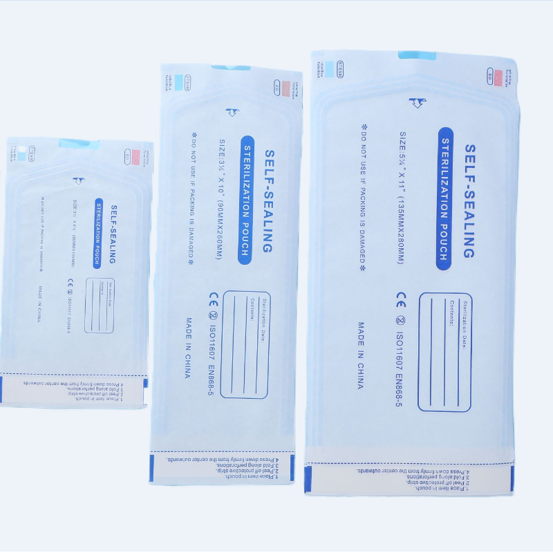 Self Sealing Sterilization Pouch Sterile Pouch sterilizer