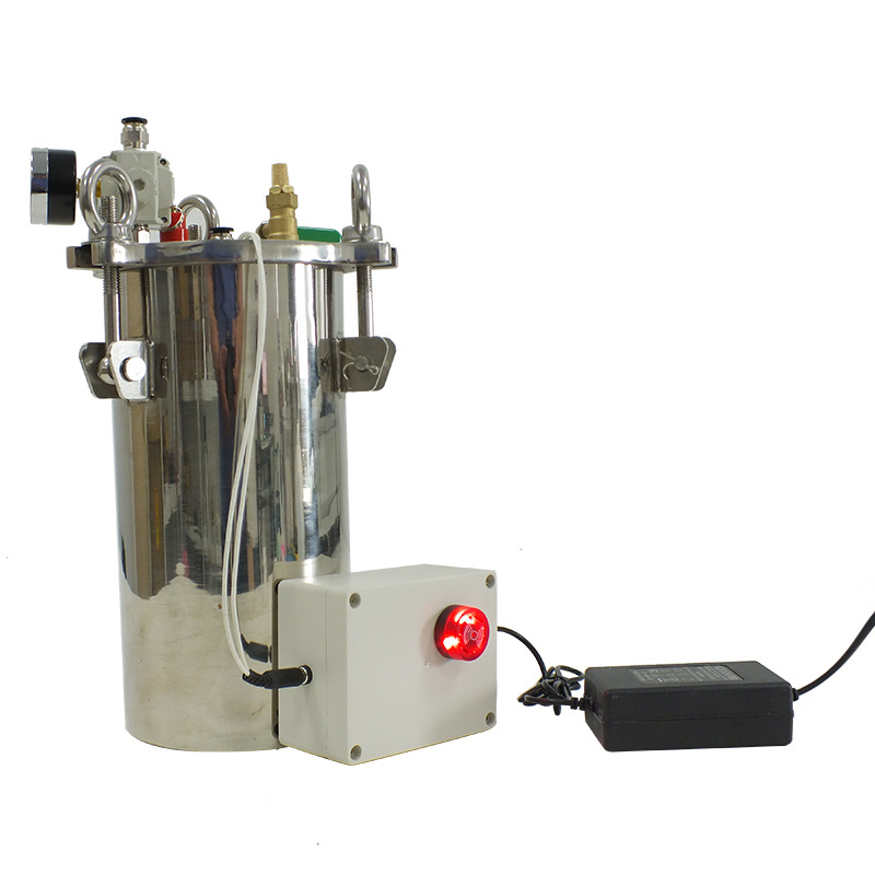 Exquisite Craft Liquid level Alarm Device Stainless Steel Pressure Barrel Pressurized Tank Glue Pressure Barrel