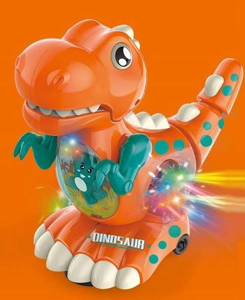 Baby Crawling Walking Dinosaur Toys With Musical Light Toy for Boys And Girls Baby Sensory Sound Toys Toddler Birthday