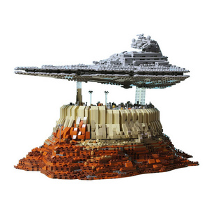 5473PCS Jedha city imperial star destroyer assemble abs plastic space wars building blocks toy