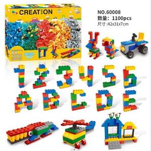 Wholesale Children Building Block Toys Set 1100pcs Classic Building Blocks Diy Bricks Education Toys