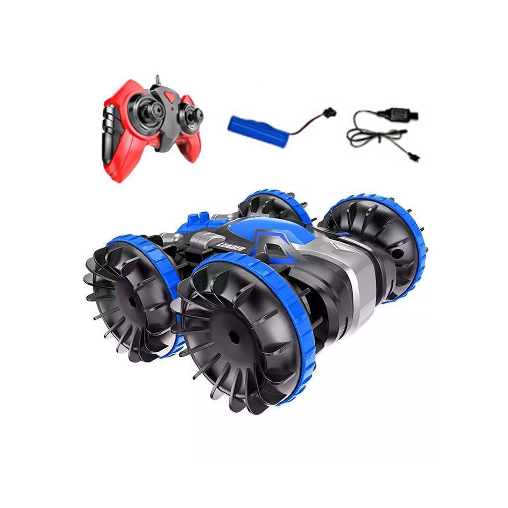 Amphibious RC Car for Kids 2.4 GHz Remote Control Boat Waterproof RC Monster Truck Stunt Car 4WD Remote Control Vehicle