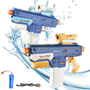 Outdoor Shooter Playing Toy Guns for Boys Water Gun Big Gun Electric Repeater Water Pistol Water Syringe Summer Toys