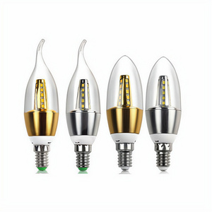 E14 E27 LED Lamp Bulb Of Pendant Light Chandelier Light 5W Crystal Lamp Bulb Flaming Tail Lamp LED Chandelier Candle Bulb